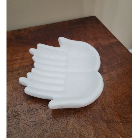 Japanese Sushi Plate Serving Hands Ceramic Trinkets Jewelry Holder Vanity Tray - Picture 4 of 9